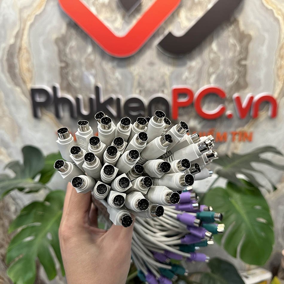 Cáp chuyển đổi PS2 cho bàn phím và chuột trên hệ thống server