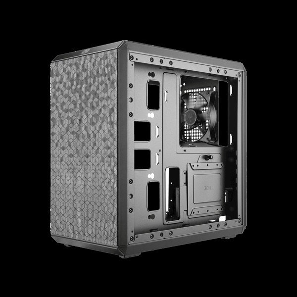 Case CoolerMaster MasterBox Q300L với mặt kính acrylic trong suốt