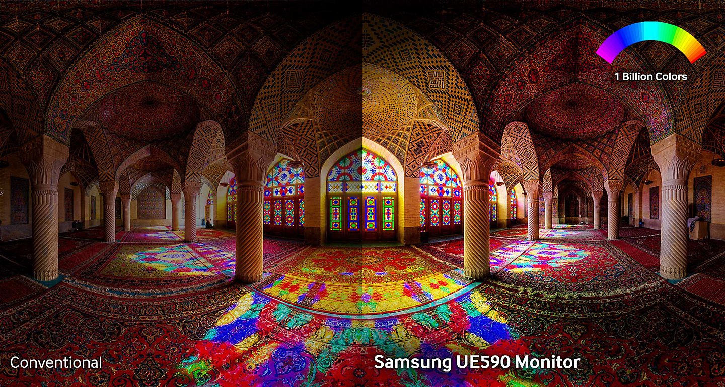 Công nghệ màn hình LED tiên tiến trên Samsung LU28E590DS/XV 28 inch 4K