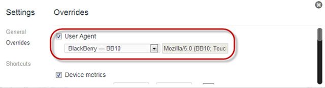 Tùy chỉnh thiết bị và kích thước màn hình để trải nghiệm chế độ duyệt web mobile trên máy tính
