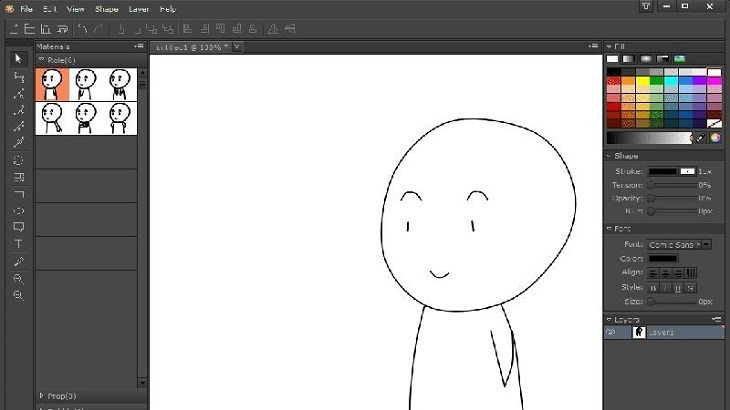 EasyComic hỗ trợ vẽ truyện tranh trực quan sinh động