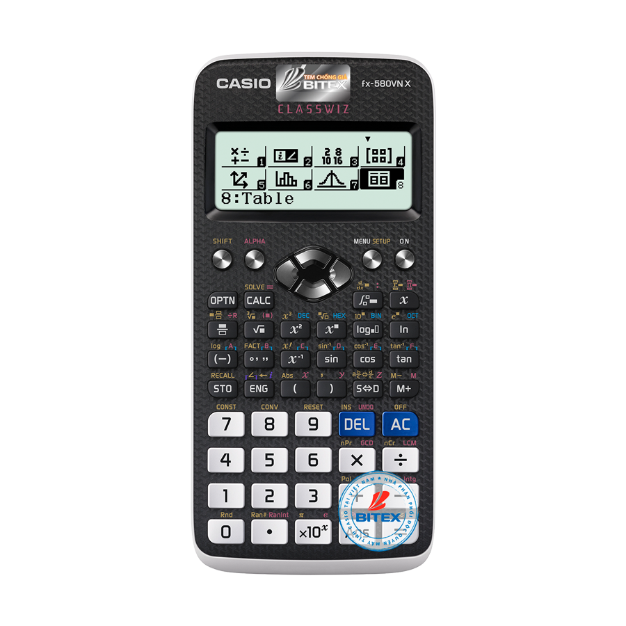 Khám phá máy tính Casio mới nhất 2019: FX-580VNX đỉnh cao