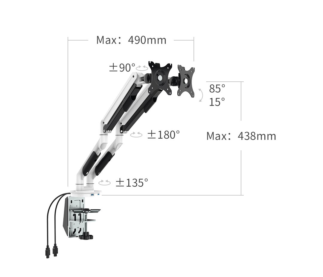 Khả năng tương thích VESA của giá đỡ Loctek