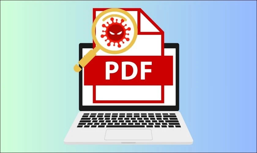 Lưu ý khi giải nén file PDF trên laptop