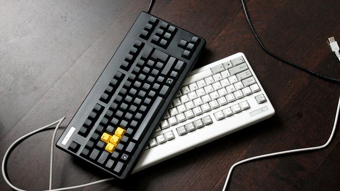 Hình ảnh đẹp về bàn phím máy tính với setup gaming