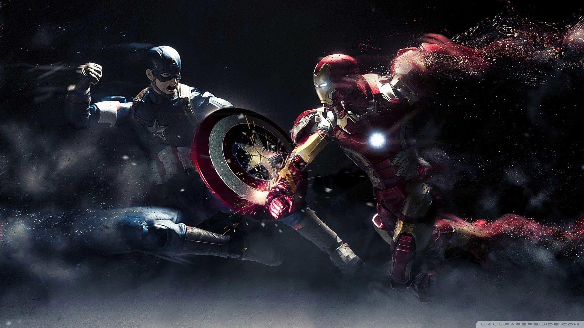 Hình nền máy tính 4K Iron Man ấn tượng cho màn hình