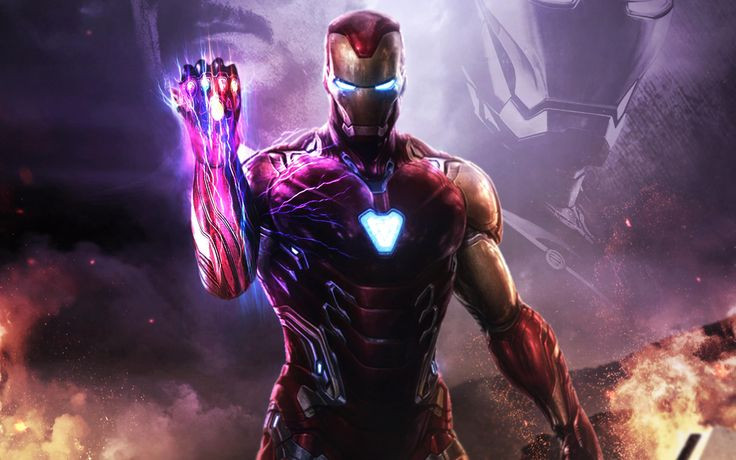Hình nền máy tính 4K Iron Man Mark 50 mạnh mẽ