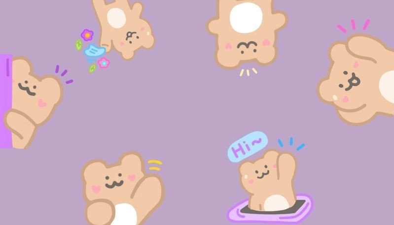 Hình nền máy tính độc đáo dễ thương