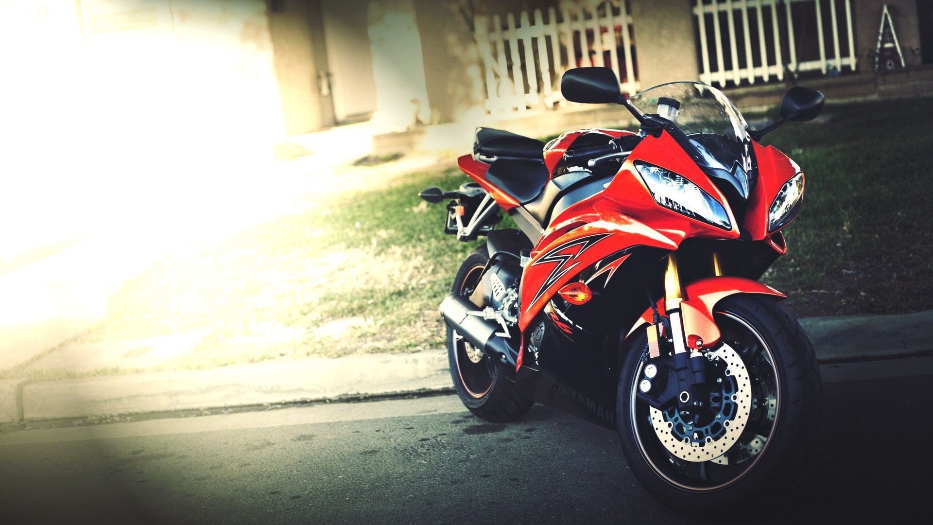 Hình nền máy tính về moto phong cách