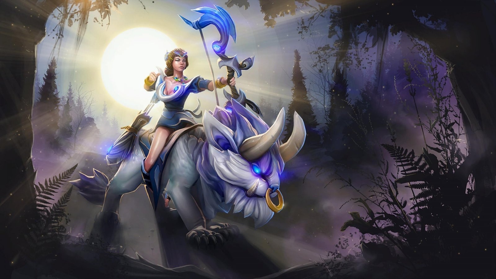 Hình nền Mirana Dota 2 cho desktop