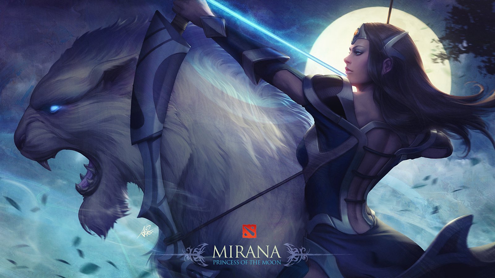 Hình nền Mirana Dota 2 HD