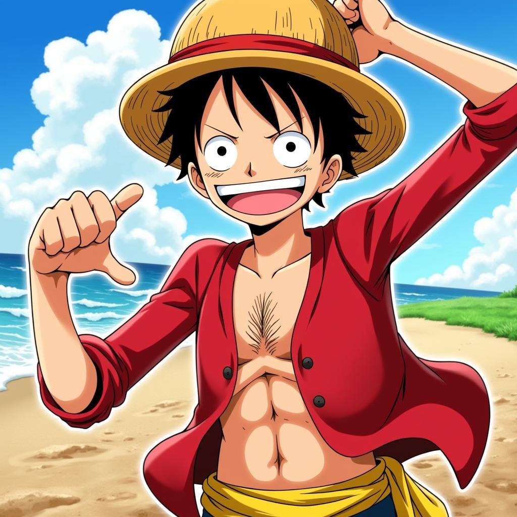 Hình nền One Piece Luffy cho máy tính