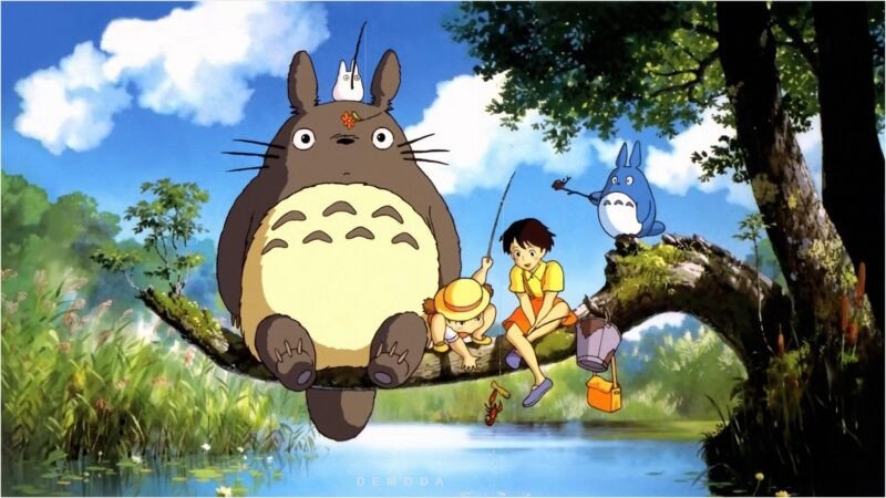 Hình nền Totoro cho máy tính sắc nét
