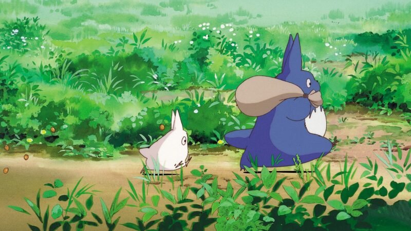 Hình nền Totoro dễ thương và đáng yêu cho máy tính