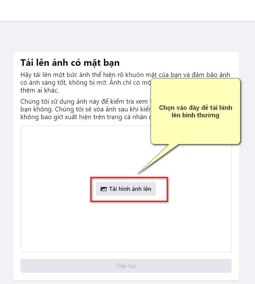 Tùy chỉnh hồ sơ: Tải ảnh đại diện Facebook
