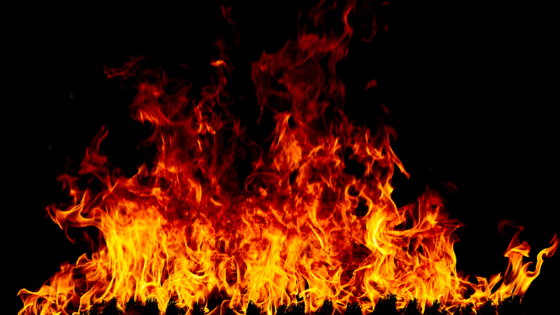 Hình nền máy tính sắc nét biểu tượng ngọn lửa