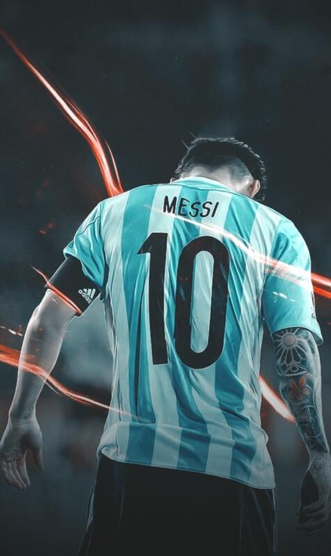 Messi và cúp vô địch, hình nền 4K 3D đầy tự hào