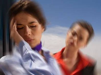 Hoa mắt khi dùng máy tính