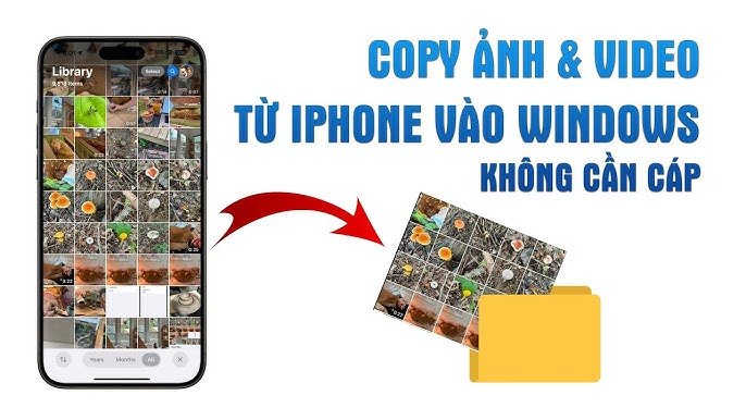 Cách Copy Ảnh Từ Máy Tính Vào Điện Thoại Nhanh Chóng