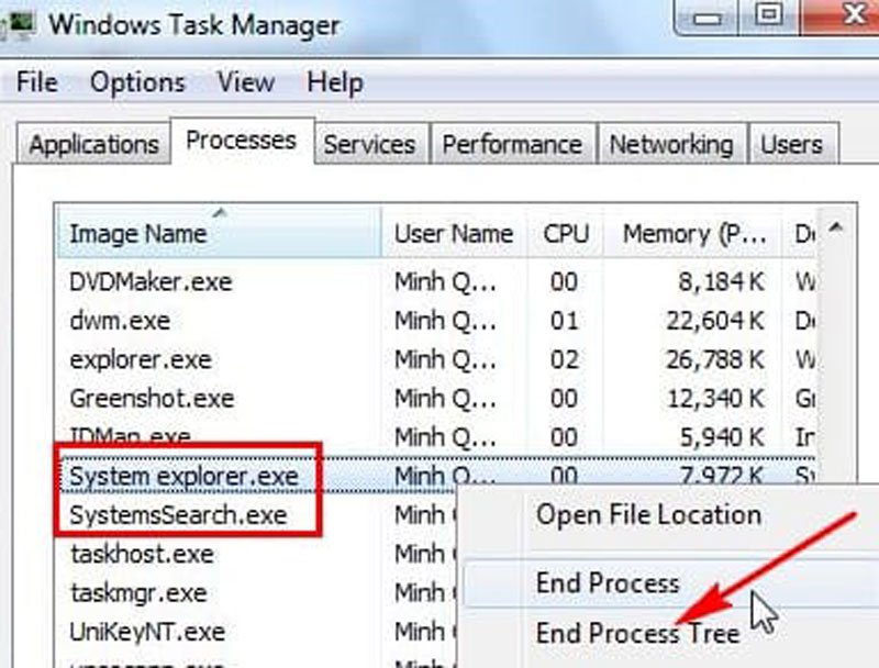 Tìm và chạy file Uninstall.exe để gỡ bỏ ứng dụng