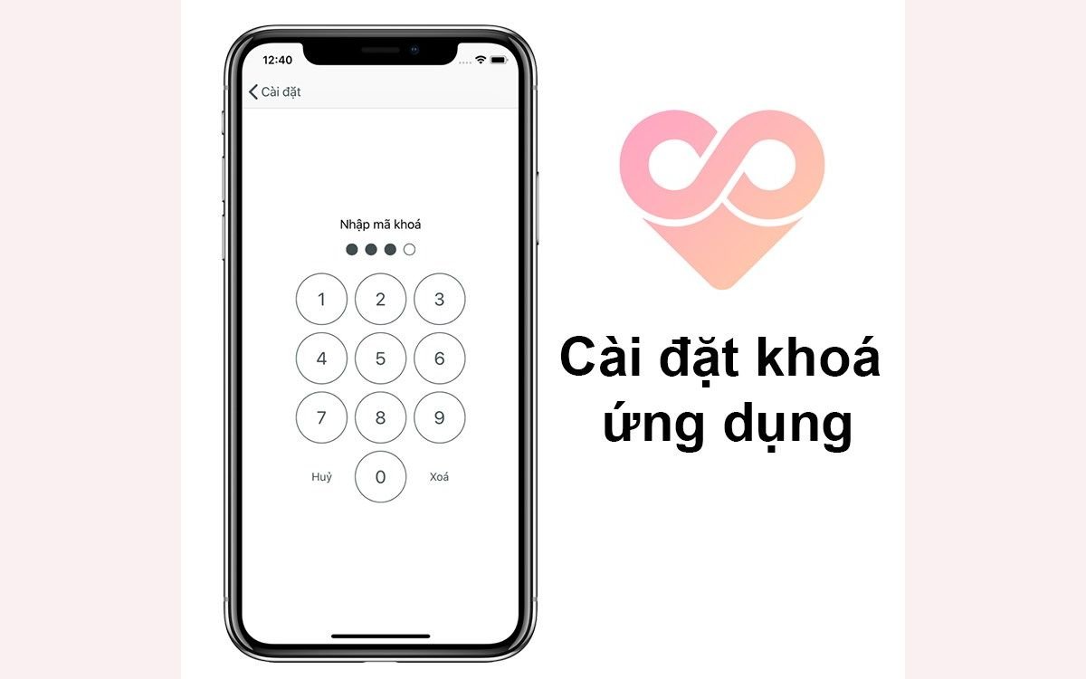 Tính năng bảo mật riêng tư trên ứng dụng đếm ngày yêu Inlove