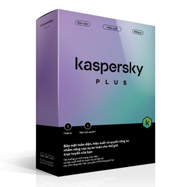 Kaspersky Plus bảo vệ máy tính