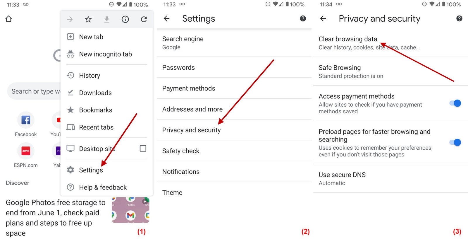 Cách Xóa Bộ Nhớ Cache Trên Trình Duyệt Chrome Hiệu Quả