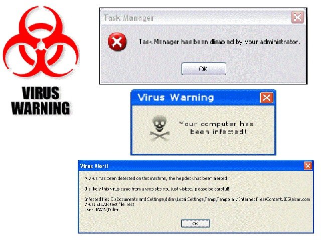 Tại sao máy tính bị nhiễm virus