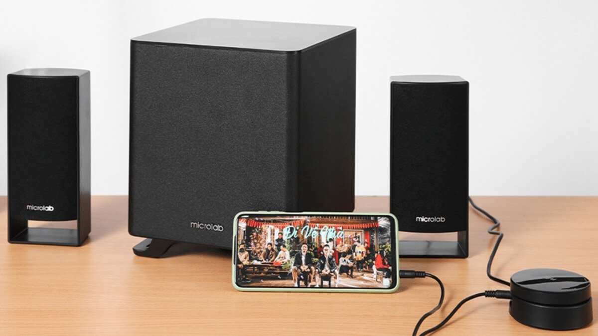 Microlab M600BT: Loa máy tính có âm bass mạnh mẽ, nên cân nhắc