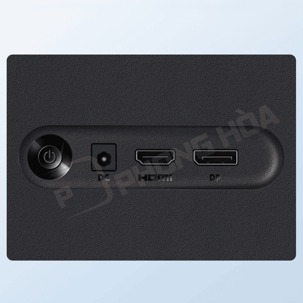 Màn hình máy tính full viền cổng kết nối