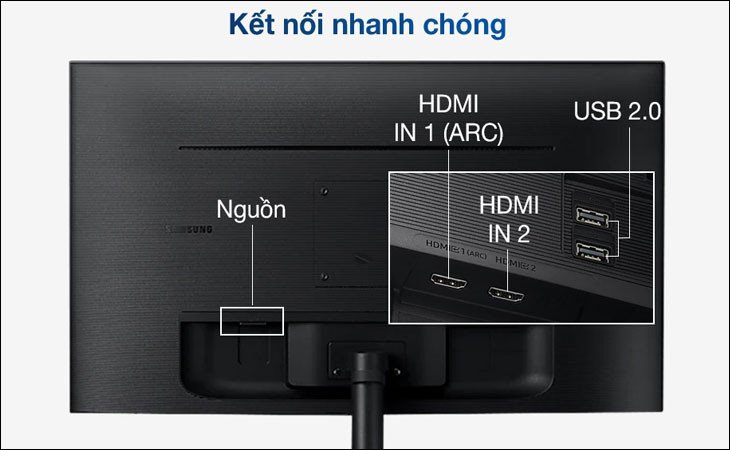 Màn hình thông minh Samsung Smart Monitor M5 32 inch hỗ trợ nhiều thiết bị ngoại vi