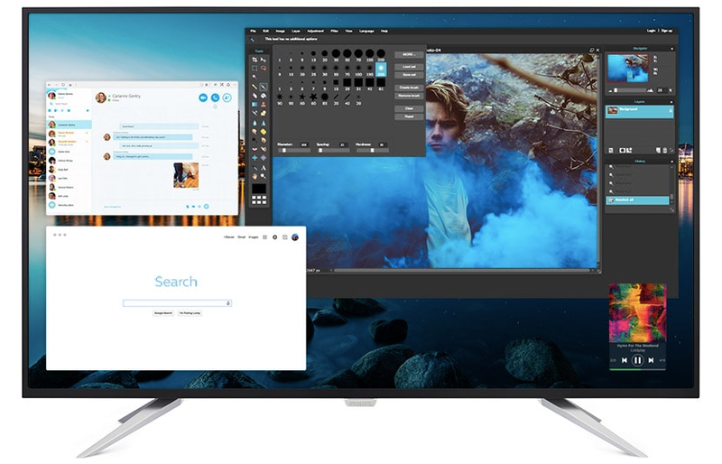 Màn hình Philips 4K Ultra HD hiển thị chi tiết hình ảnh sắc nét