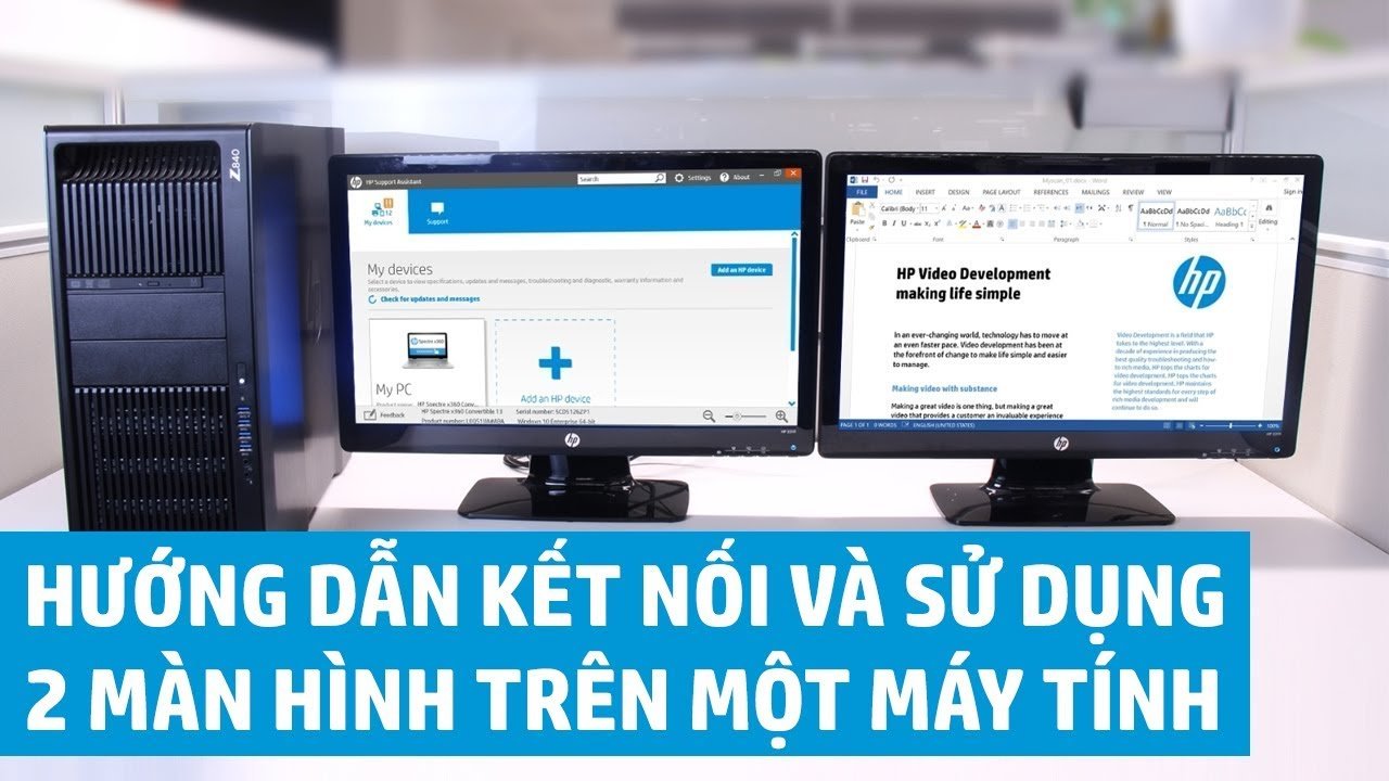 Cách Kết Nối Màn Hình Máy Tính Với PC và Laptop Hiệu Quả Nhất