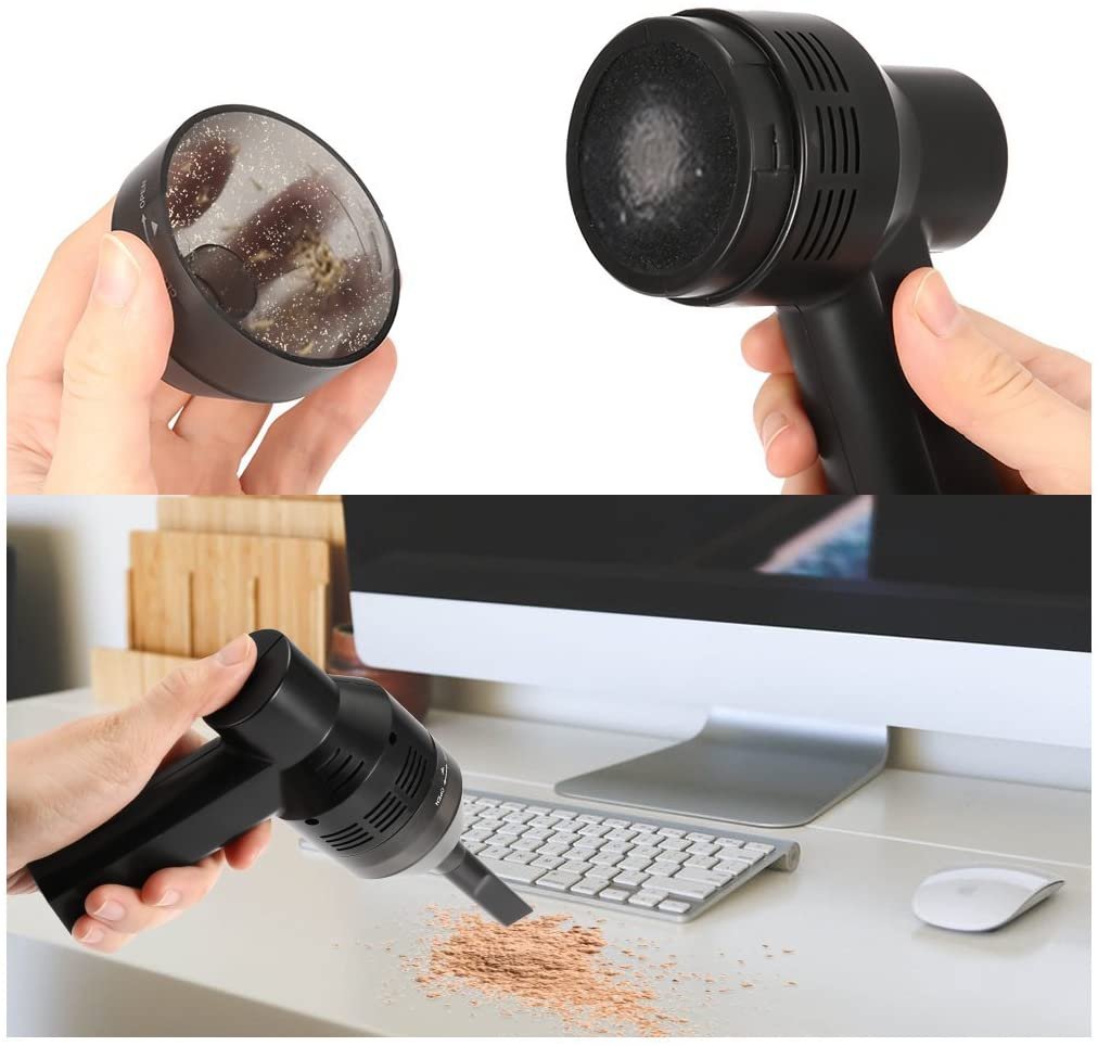 Máy hút bụi vệ sinh máy tính nhỏ gọn không dây