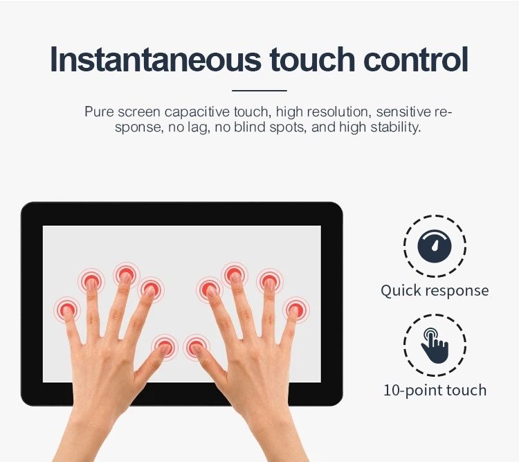 Màn hình máy tính 15.6 inch cảm ứng điện dung 10 điểm chạm