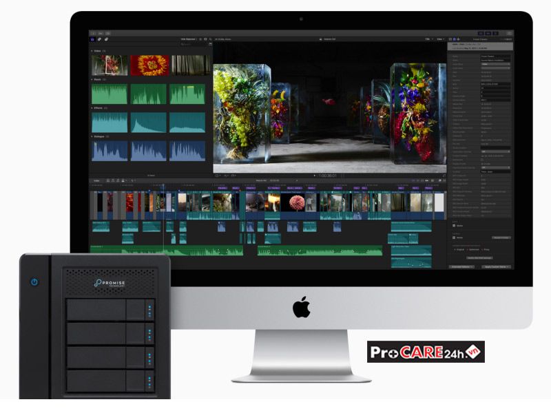 Cổng kết nối Thunderbolt 3 trên máy tính để bàn Apple cũ