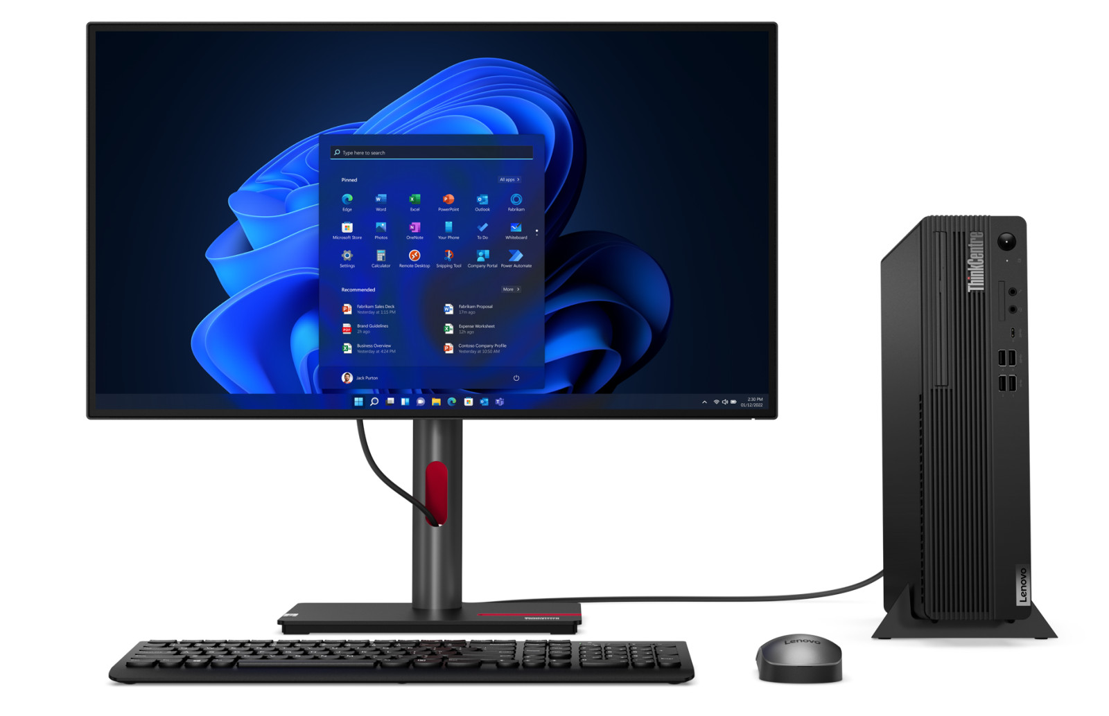 Máy tính để bàn Lenovo ThinkCentre - giải pháp gọn nhẹ cho văn phòng