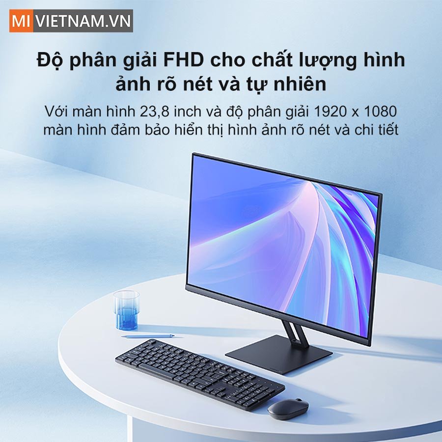 Màn hình máy tính Xiaomi 24 inch Full HD sắc nét cho trải nghiệm nhìn tốt nhất