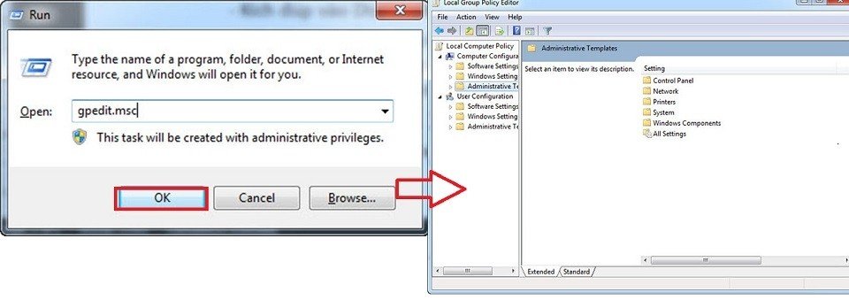 Mở hộp thoại Local Group Policy Editor để ngăn chặn cài đặt phần mềm