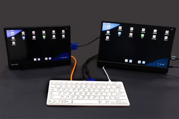 Orange Pi 800 hỗ trợ dual display qua HDMI và VGA