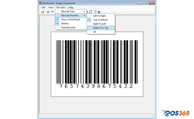 Phần mềm đọc mã vạch trên máy tính Bytescout BarCode Reader