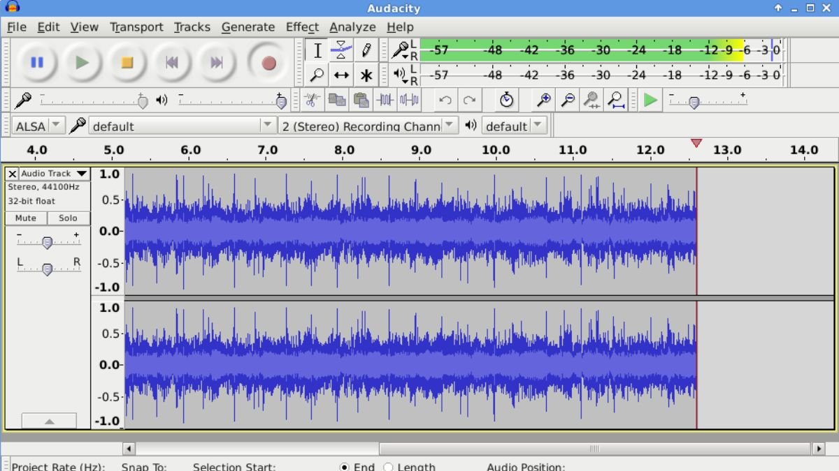 Phần mềm ghi âm Audacity