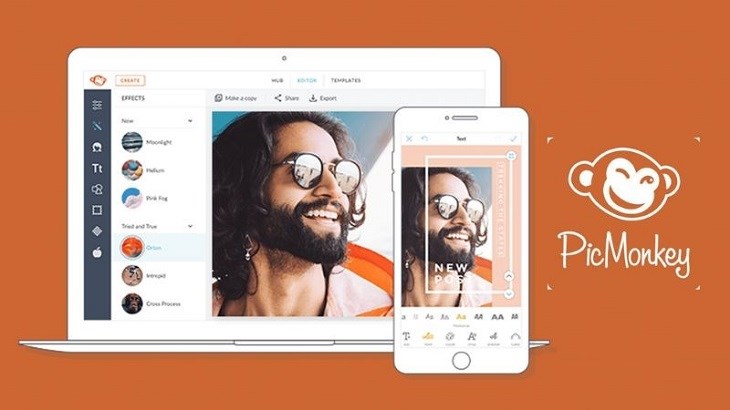 PicMonkey với kho mẫu đa dạng giúp chỉnh sửa ảnh trên máy tính chuyên nghiệp
