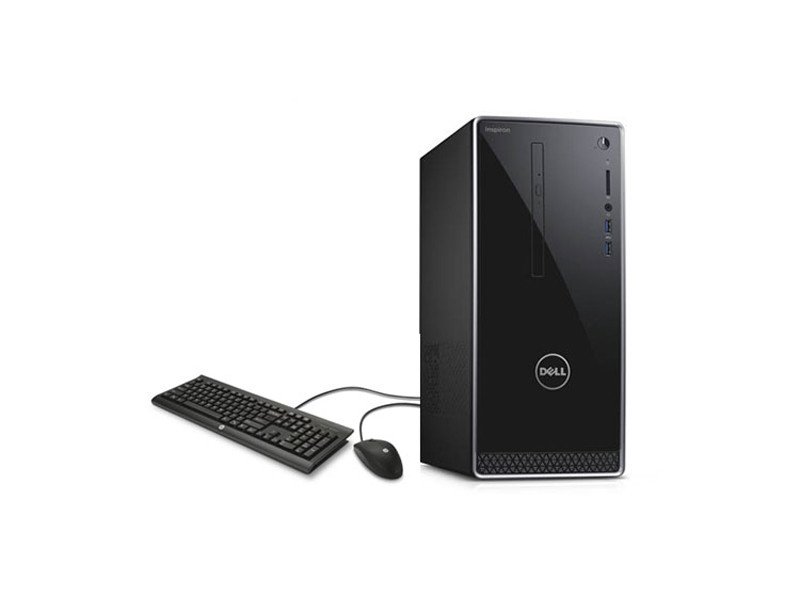 Phụ kiện bao gồm bàn phím và chuột đi kèm khi mua máy tính để bàn Dell Inspiron 3668