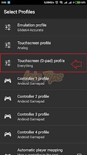 Chọn profile D-pad để chơi Pokemon trên máy tính và điện thoại