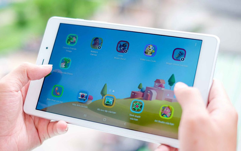 Trải nghiệm chơi game trên màn hình lớn của Samsung Galaxy Tab A (P205) S Pen