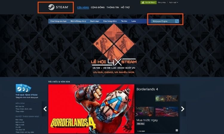 Wallpaper Engine hình nền động