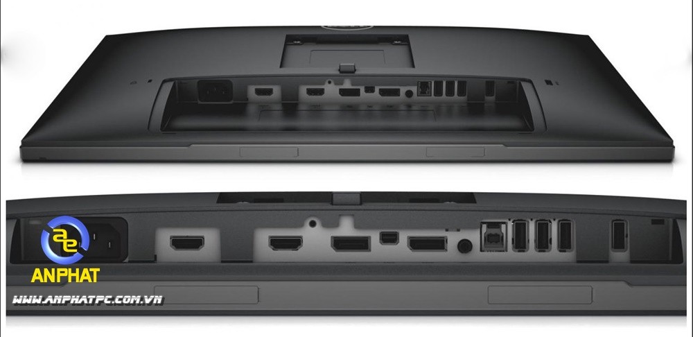 Thiết kế chân đế màn hình Dell UltraSharp có khả năng điều chỉnh linh hoạt