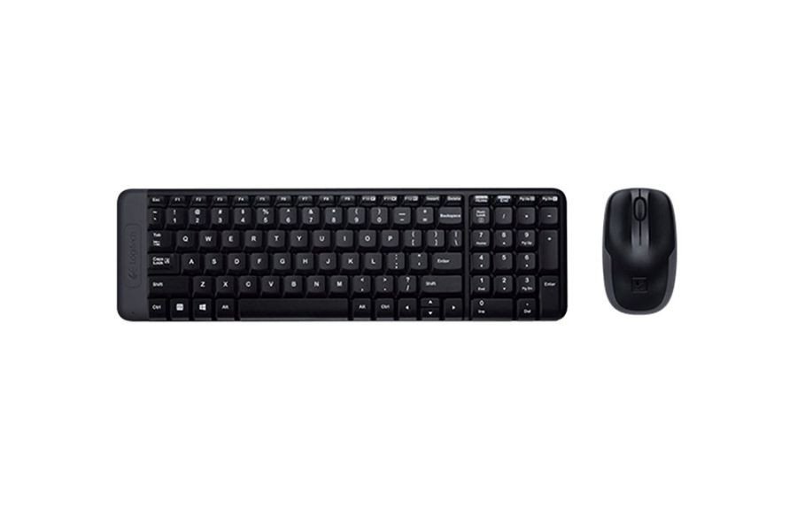 Bộ phím chuột Logitech MK220 nhỏ gọn, kết nối không dây ổn định