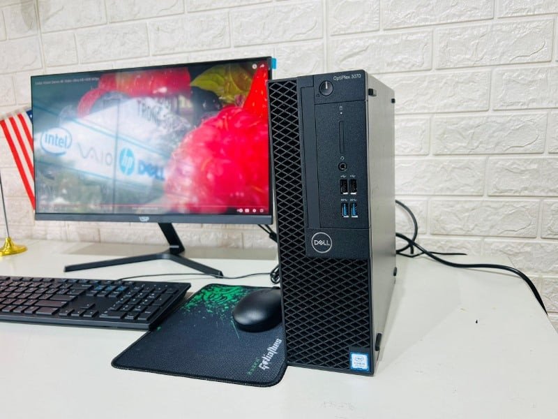 Thùng máy tính để bàn Dell Optiplex 3070 SFF với cổng kết nối